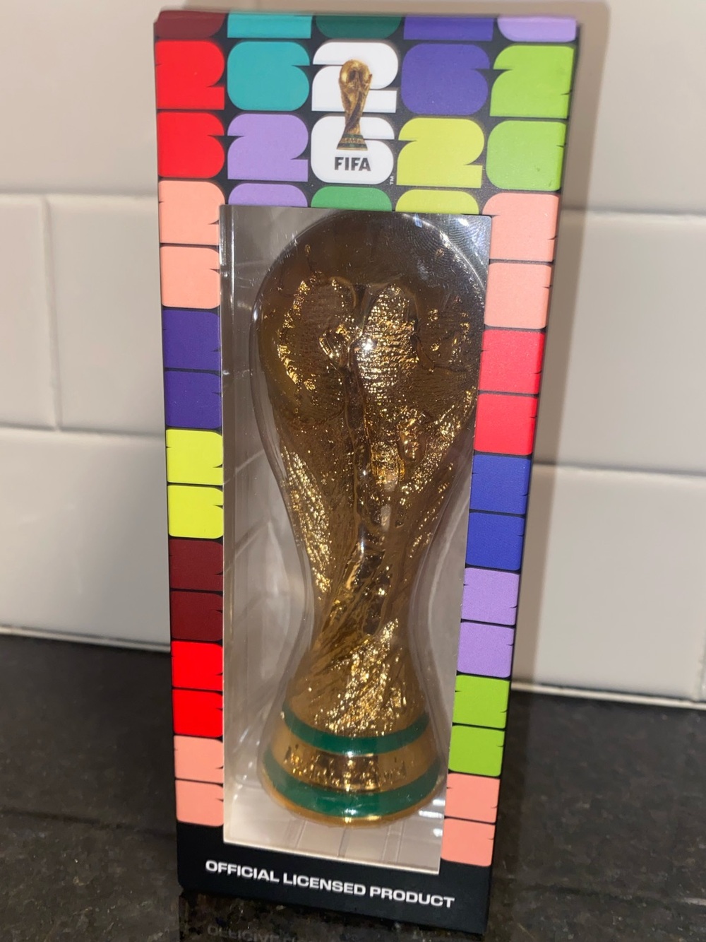 2026 FIFA World Cup Soccer Souvenir 5.1” Trophy - NEW/SEALED - Picture 5 of 16